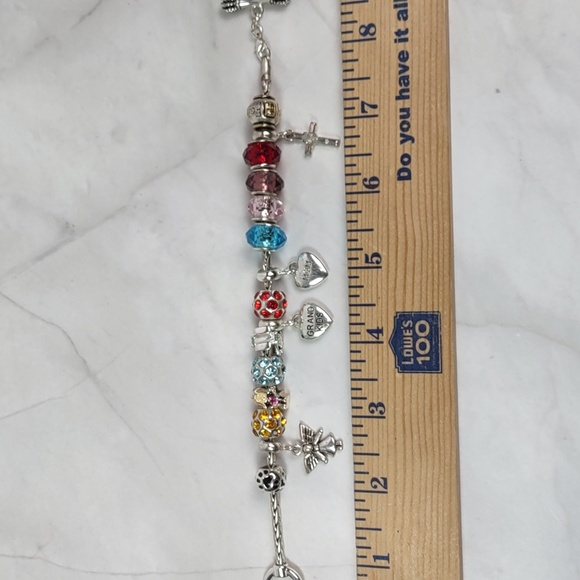 Pandora-style Charm Bracelet - Picture 2 of 4